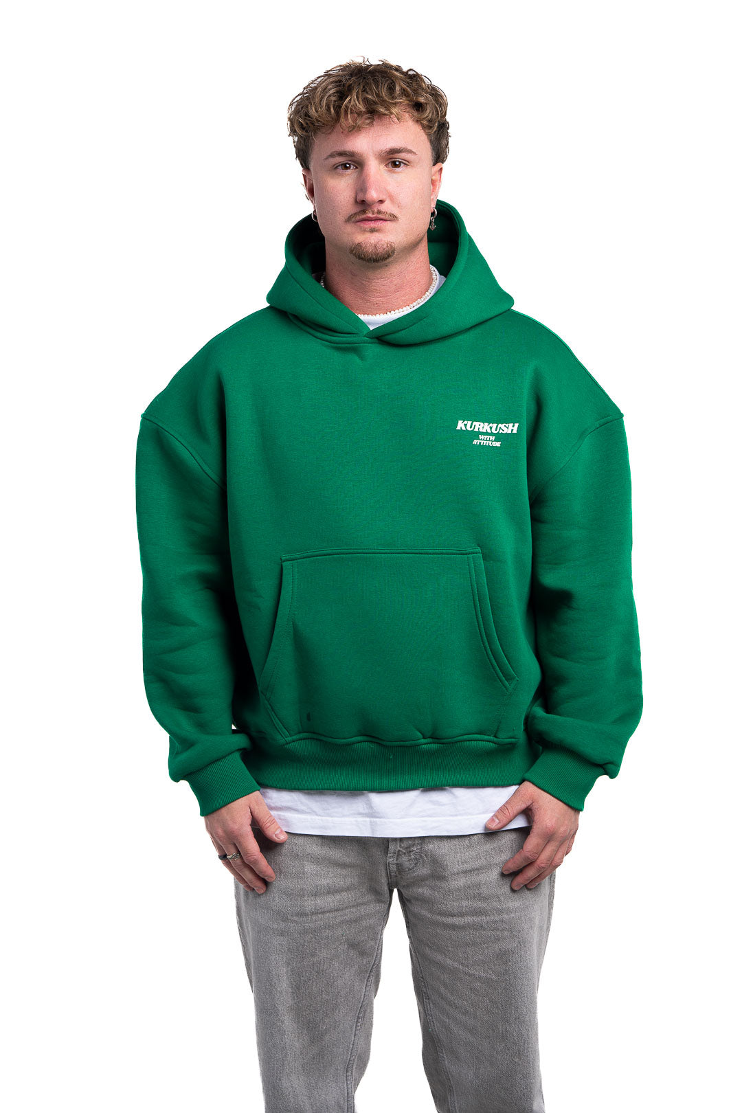 Green Heavy Hoodie
