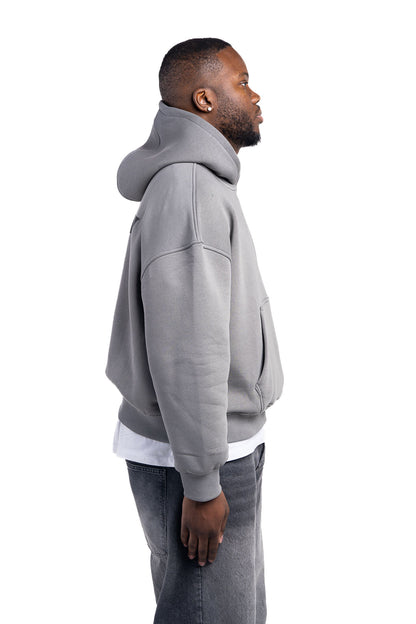 Grey Heavy Hoodie