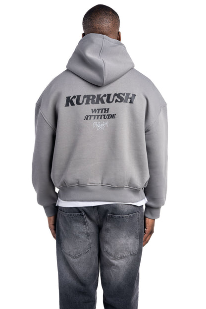 Grey Heavy Hoodie