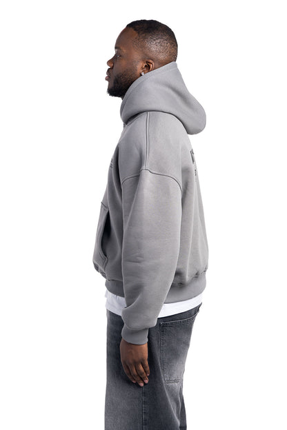 Grey Heavy Hoodie